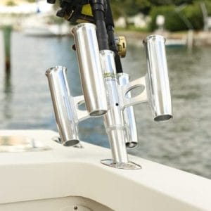  Eagle Claw ABRH3PC Boat Rod Holder W/3 Adaptors : Sports &  Outdoors