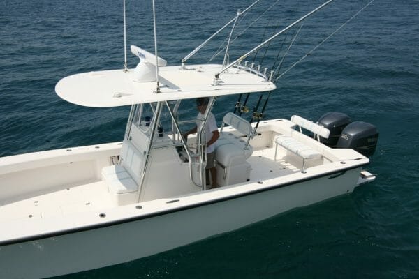 Birdsall Marine Large hardtop with overall dimensions of 81" x 131"