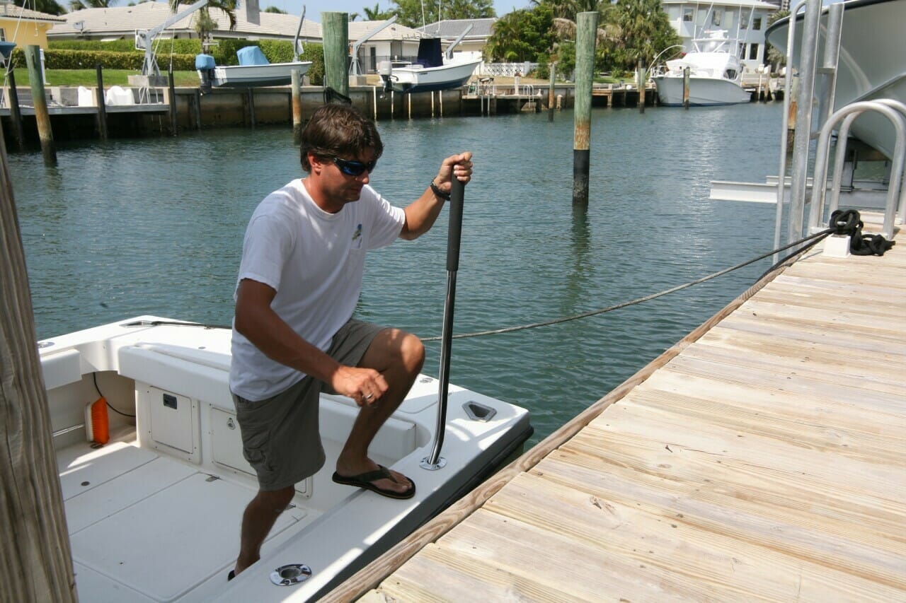 Come Aboard Safety grab handle for rod holder Boarding Handle