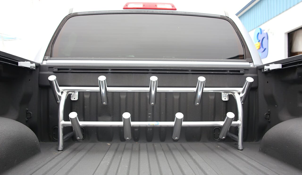 Viking Truck Bed/Wall-Mount Rod Rack Viking Solutions, Truck Bed Pole  Holder